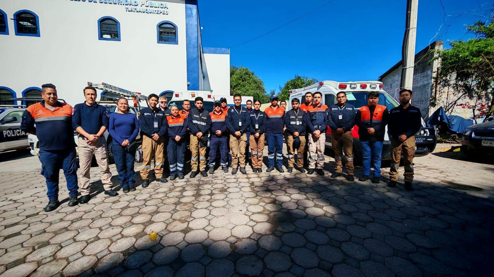 Protección Civil refuerza operativo de seguridad durante Torneo Nacional de Fútbol Amateur Sub-15 Femenil en Tlatlauquitepec
