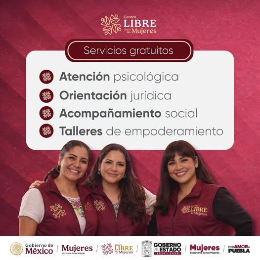 En Puebla impulsamos espacios seguros que fortalecen el desarrollo de las mujeres.