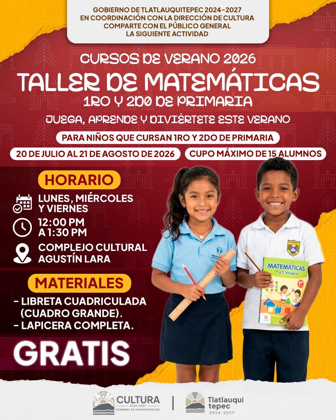 ¡Este verano aprende matemáticas de una forma divertida!