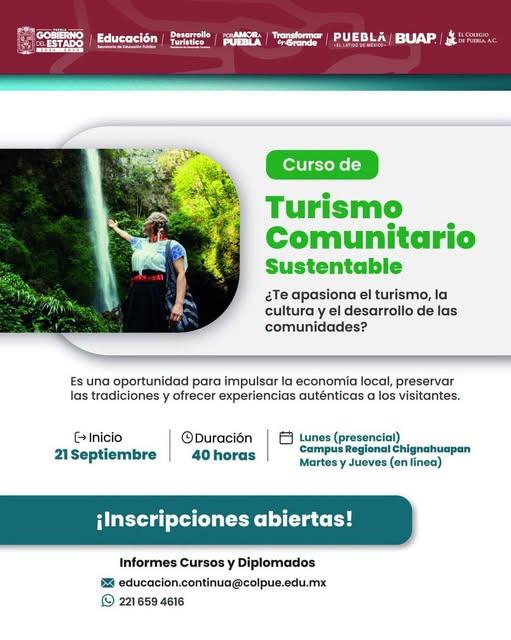 Fortalecen el turismo comunitario con el nuevo curso de capacitación