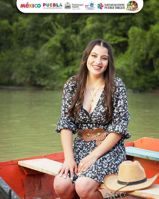 Nataly Ramírez Camacho, candidata a Reina de las Fiestas Patrias Tlatlauquitepec 2026
