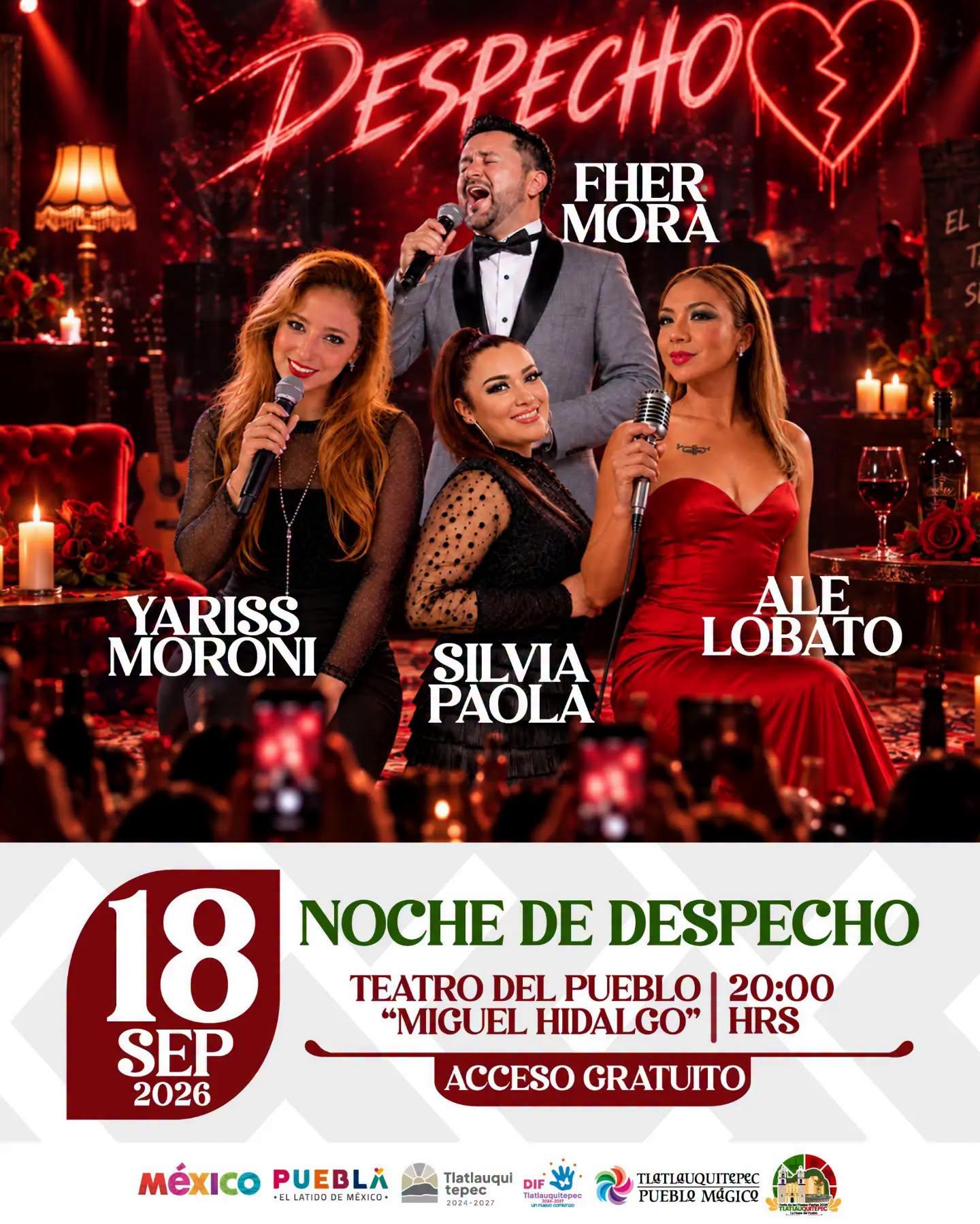 Noche de despecho en el Teatro del Pueblo 2026