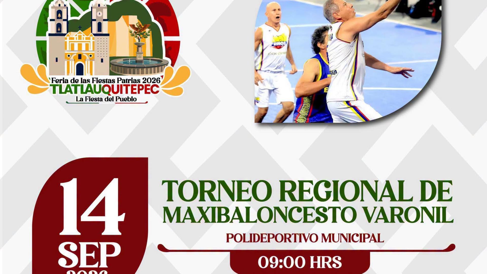 Actividades culturales y deportivas para este 14 de septiembre en Tlatlauquitepec