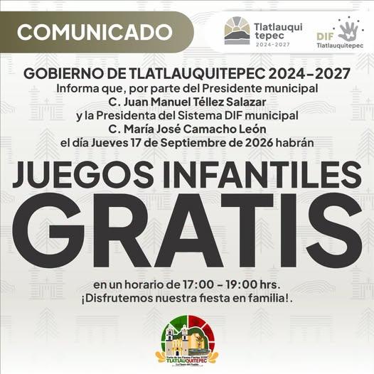 Invitan a tarde de juegos infantiles gratuitos por Fiestas Patrias